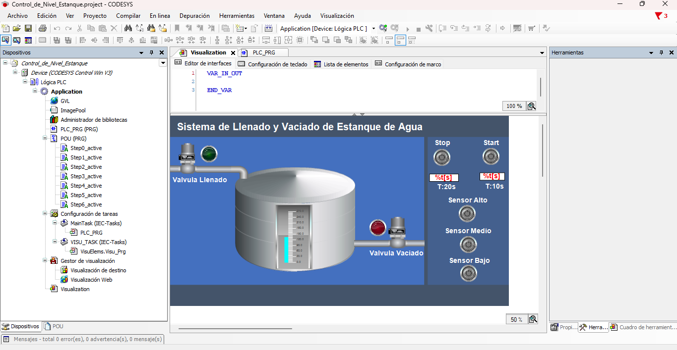 Control Nivel Simple